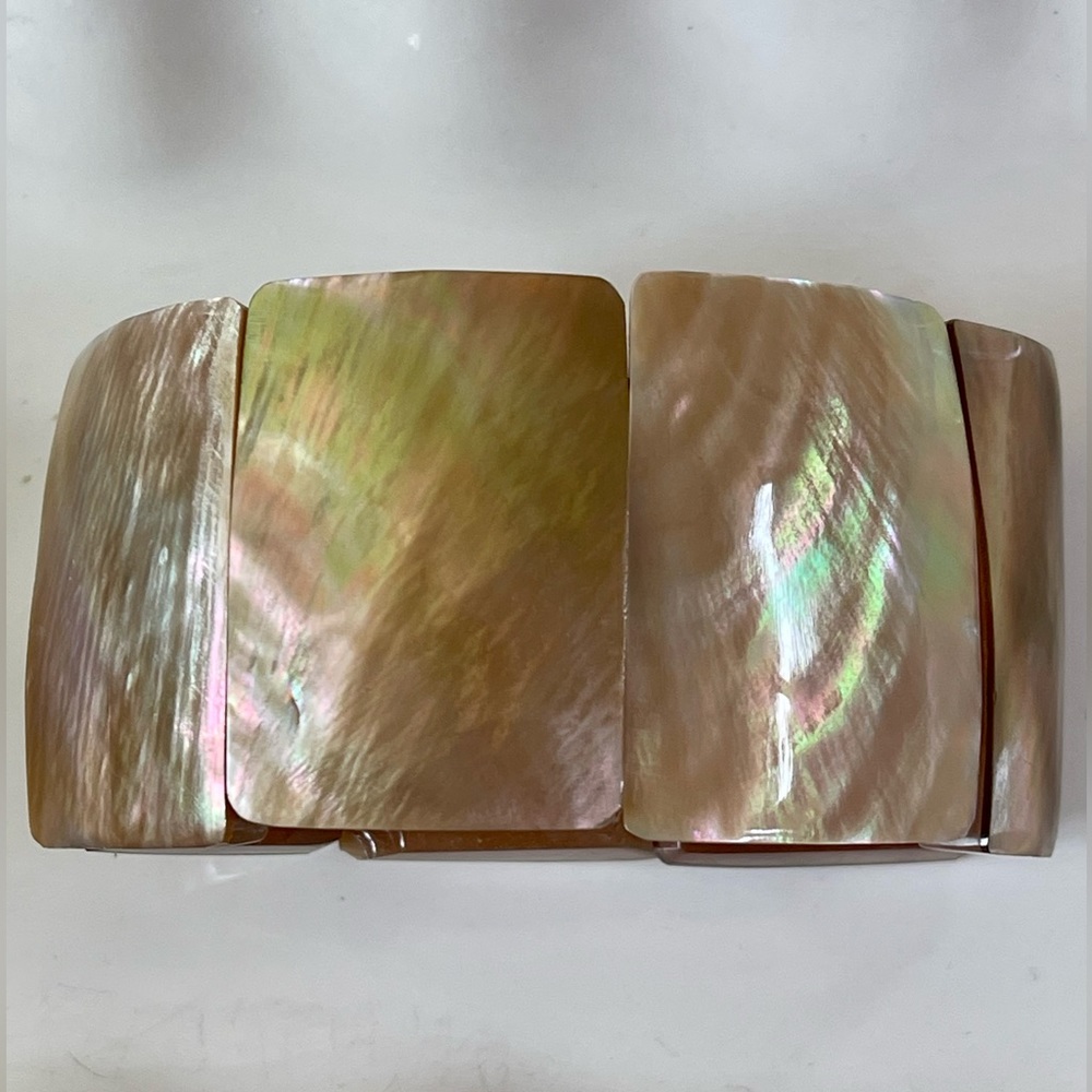 Iridescent Shell Bracelet